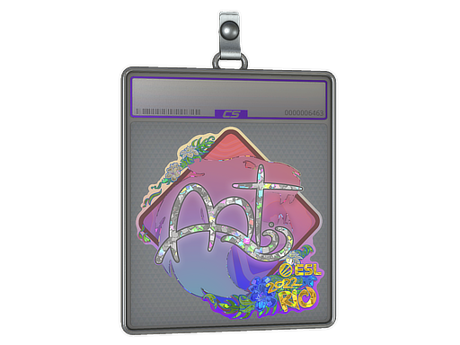Item Sticker Slab | arT (Glitter) | Rio 2022