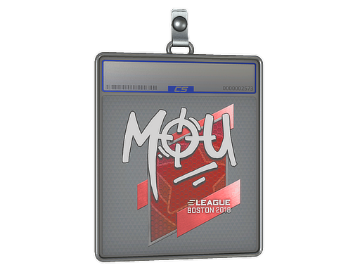 Item Sticker Slab | mou | Boston 2018