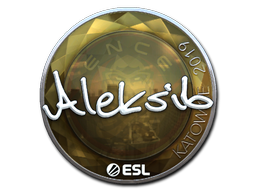 Item Sticker | Aleksib (Foil) | Katowice 2019