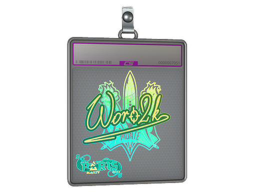 Item Sticker Slab | Woro2k (Holo) | Paris 2023