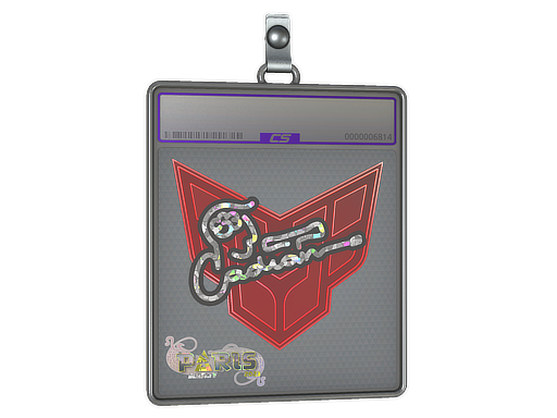 Item Sticker Slab | cadiaN (Glitter) | Paris 2023
