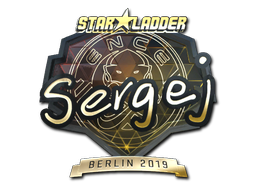 Item Sticker | sergej (Gold) | Berlin 2019