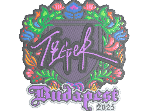 Item Sticker | Tiger (Embroidered) | Budapest 2025
