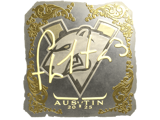Item Sticker | FL1T (Gold) | Austin 2025