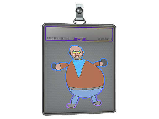 Item Sticker Slab | Poorly Drawn Leet Crew (Holo)