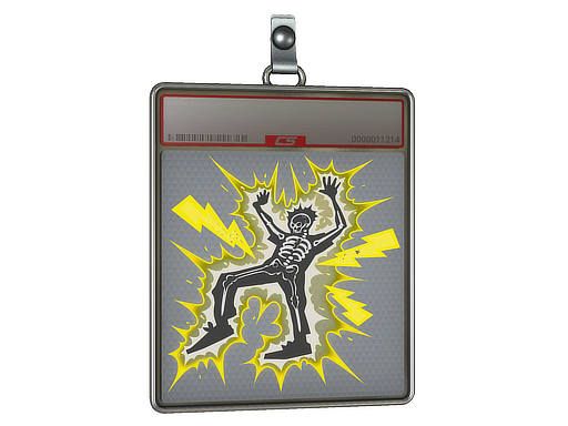 Item Sticker Slab | Electric Avenue (Lenticular)