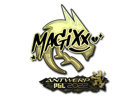 Item Sticker | magixx (Gold) | Antwerp 2022