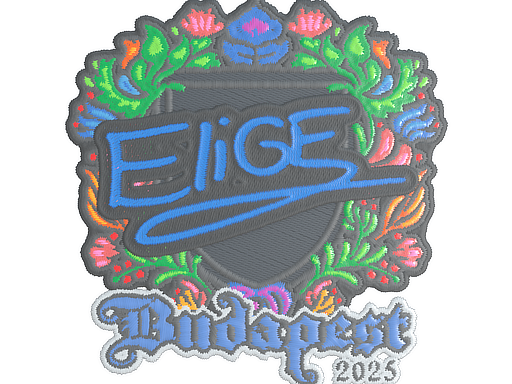 Item Sticker | EliGE (Embroidered) | Budapest 2025