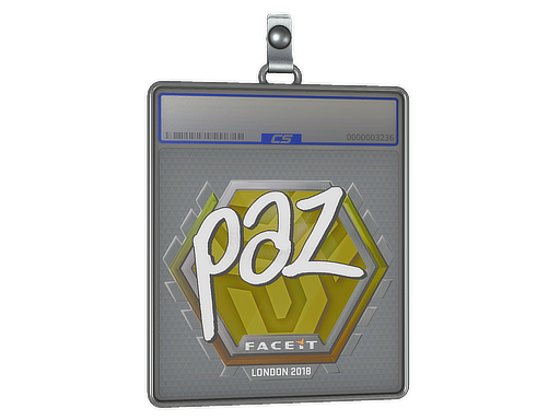 Item Sticker Slab | paz | London 2018