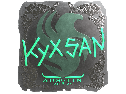 Item Sticker | kyxsan (Foil) | Austin 2025