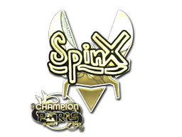 Item Sticker | Spinx (Gold, Champion) | Paris 2023