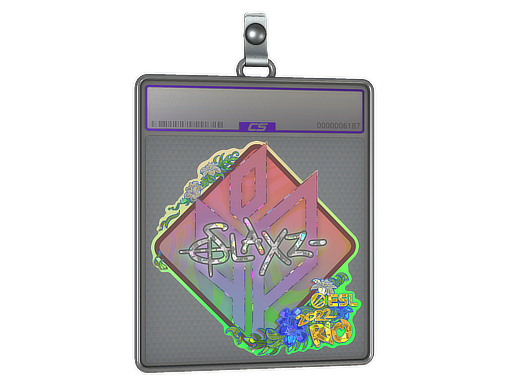 Item Sticker Slab | slaxz- (Glitter) | Rio 2022