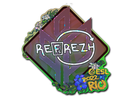 Item Sticker | refrezh (Glitter) | Rio 2022