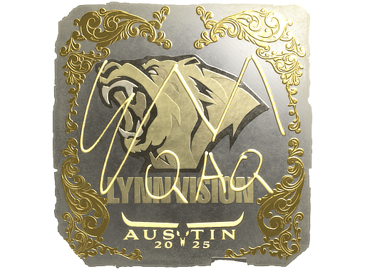 Item Sticker | EmiliaQAQ (Gold) | Austin 2025