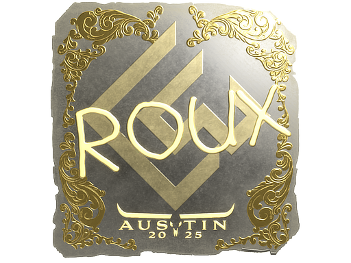 Item Sticker | ROUX (Gold) | Austin 2025