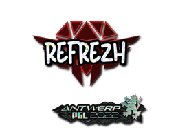 Item Sticker | refrezh (Glitter) | Antwerp 2022