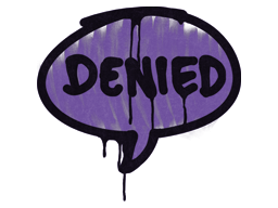 Item Graffiti | Denied (Monster Purple)