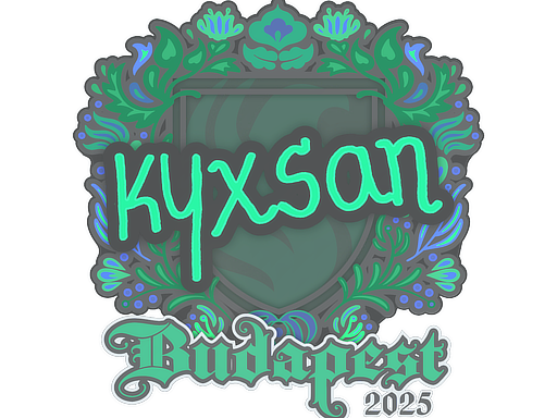 Item Sticker | kyxsan | Budapest 2025