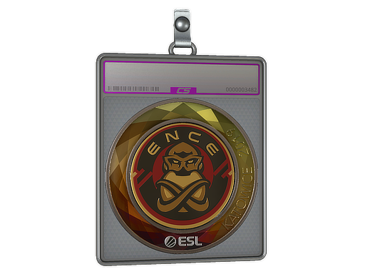 Item Sticker Slab | ENCE (Foil) | Katowice 2019