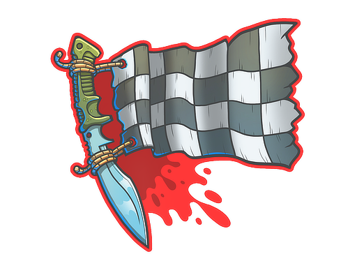 Item Sticker | Checkered Kukri