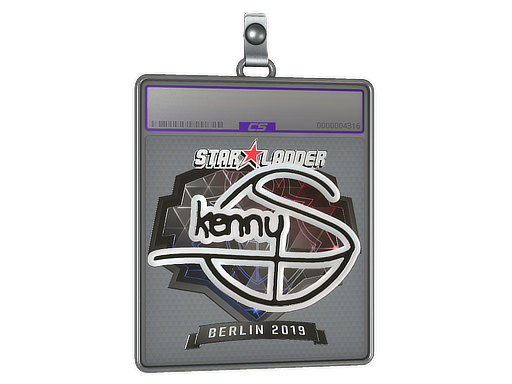 Item Sticker Slab | kennyS (Foil) | Berlin 2019