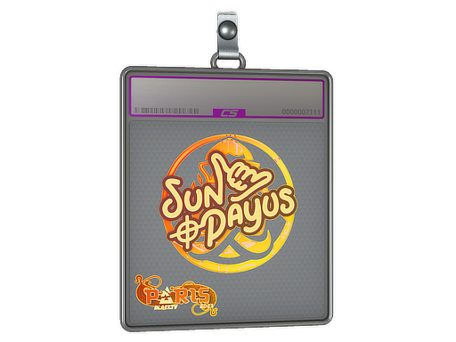 Item Sticker Slab | SunPayus (Holo) | Paris 2023