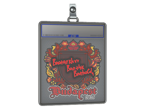 Item Sticker Slab | Bart4k | Budapest 2025