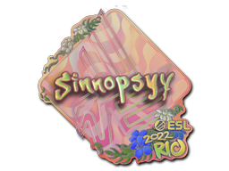 Item Sticker | sinnopsyy (Holo) | Rio 2022