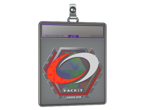 Item Sticker Slab | compLexity Gaming (Holo) | London 2018