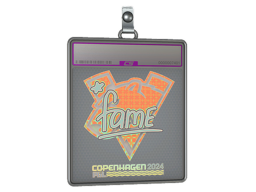 Item Sticker Slab | fame (Holo) | Copenhagen 2024