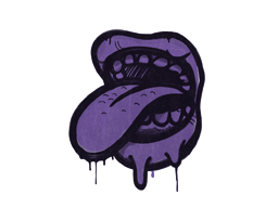 Item Sealed Graffiti | Eat It (Monster Purple)