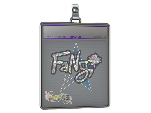 Item Sticker Slab | FaNg (Glitter) | Paris 2023