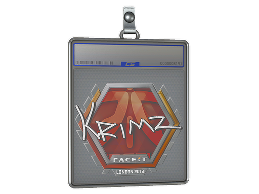 Item Sticker Slab | KRIMZ | London 2018
