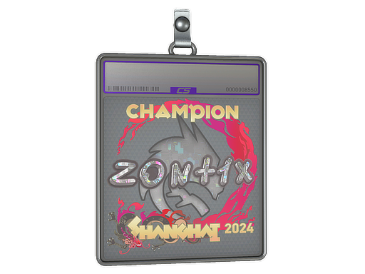 Item Sticker Slab | zont1x (Glitter, Champion) | Shanghai 2024