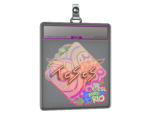 Item Sticker Slab | TeSeS (Holo) | Rio 2022
