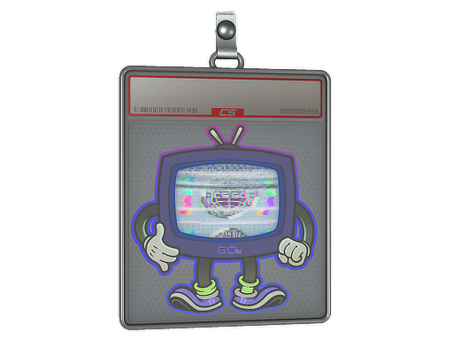 Item Sticker Slab | Global TV (Lenticular)