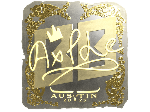Item Sticker | Ax1Le (Gold) | Austin 2025