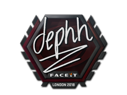 Item Sticker | dephh | London 2018