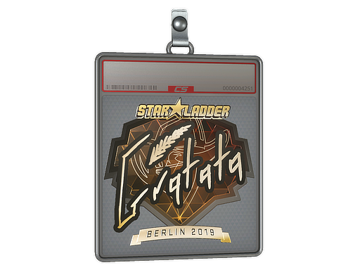 Item Sticker Slab | Gratisfaction (Gold) | Berlin 2019