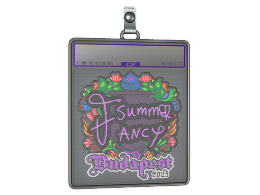 Item Sticker Slab | Summer (Embroidered) | Budapest 2025