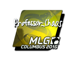 Item Sticker | Professor_Chaos (Foil) | MLG Columbus 2016