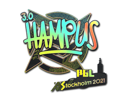 Item Sticker | hampus (Holo) | Stockholm 2021