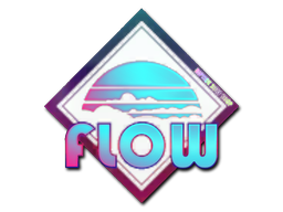 Item Sticker | Cotton Candy Flow (Holo)