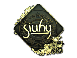 Item Sticker | siuhy (Gold) | Rio 2022