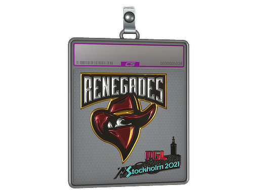 Item Sticker Slab | Renegades (Foil) | Stockholm 2021