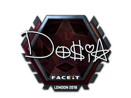 Item Sticker | Dosia (Foil) | London 2018