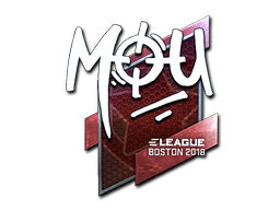Item Sticker | mou (Foil) | Boston 2018