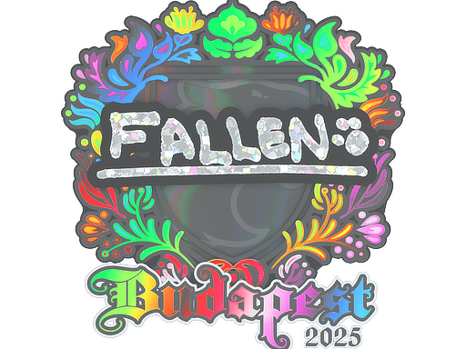 Item Sticker | FalleN (Holo) | Budapest 2025