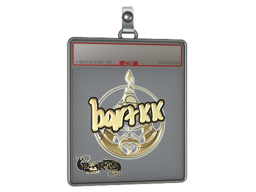Item Sticker Slab | Bart4k (Gold) | Paris 2023
