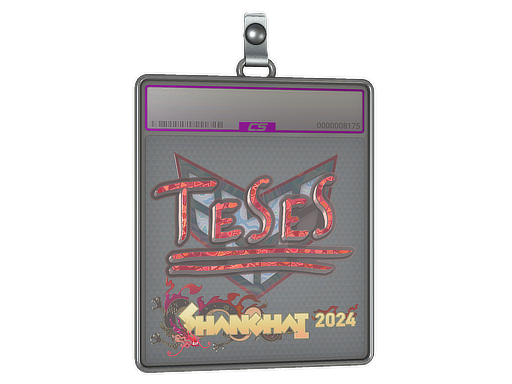 Item Sticker Slab | TeSeS (Holo) | Shanghai 2024